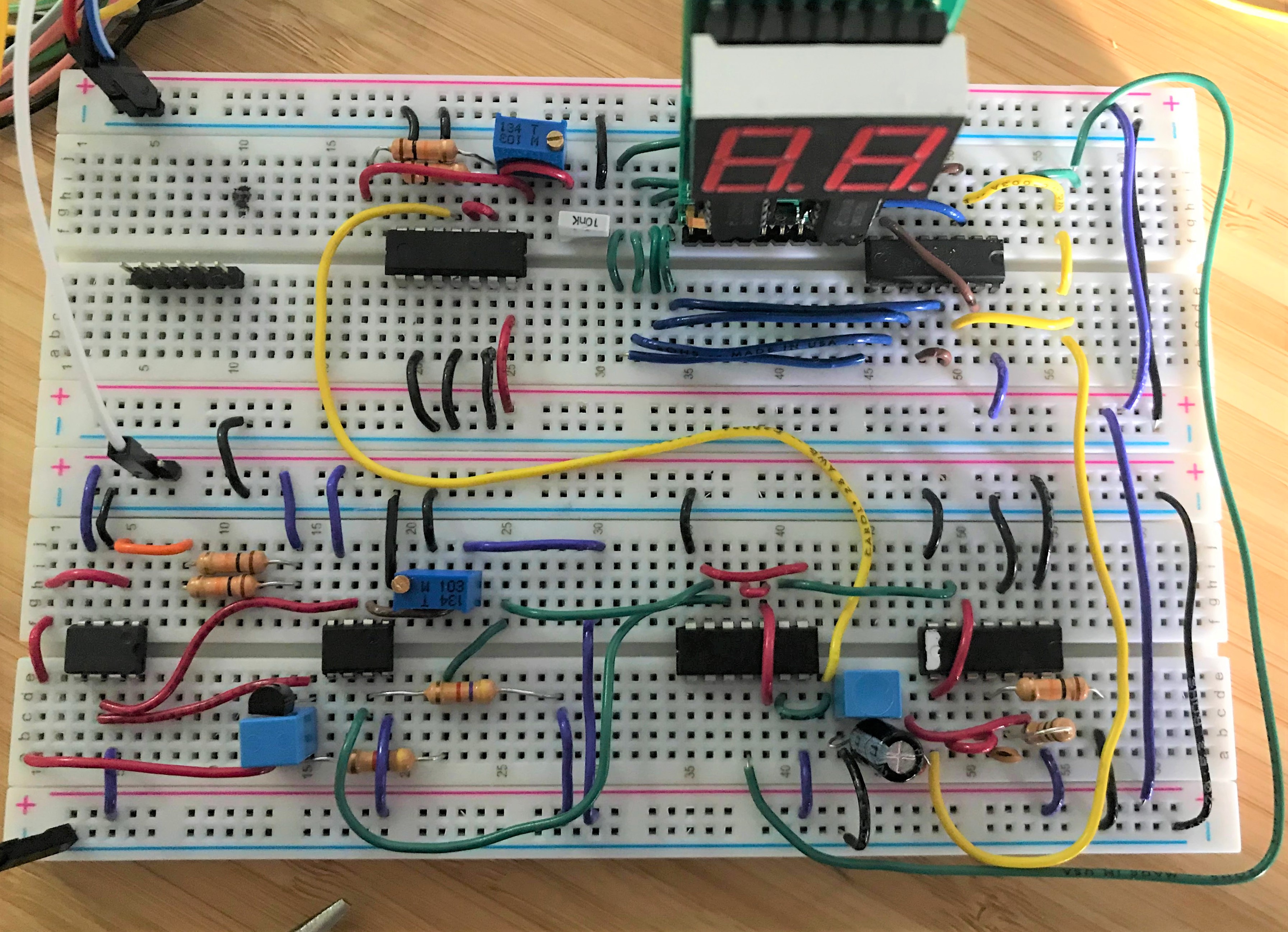 Constructed ADC Circuit