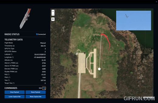 Ground station telemetry interface